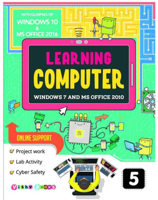 Vishv Books Learning Computer Book 5(English, Paperback, Davinder Singh Mahindra)