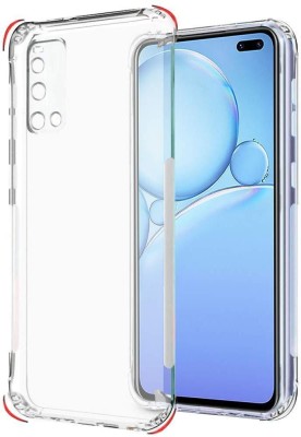 Caseline Back Cover for VIVO V19(Transparent, Grip Case, Pack of: 1)