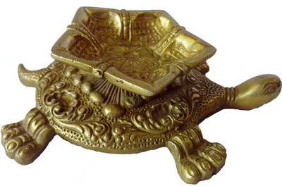 B H A R A T H A A T Brass Table Diya(Height: 1.5 inch)
