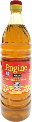 Engine Mustard Oil Plastic Bottle(1 L)