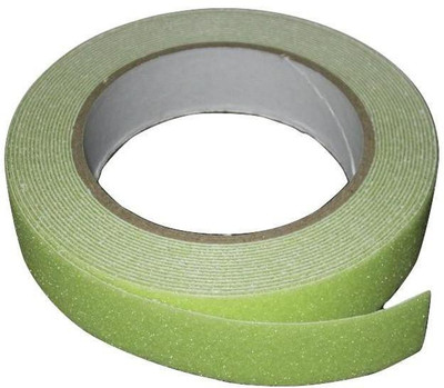 Bapna Luminious Adhesive Tape Glow in Dark Anti Slip Tape (Manual)(Set of 1, Green)