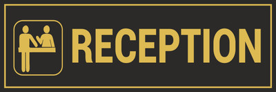 CREATIVE ADVERTISERS RECEPTION Emergency Sign