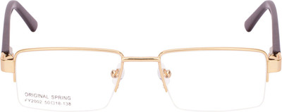 Redex Half Rim Rectangle Frame(52 mm)