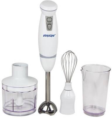 Euroline EL-125 200 W Chopper, Electric Whisk, Hand Blender