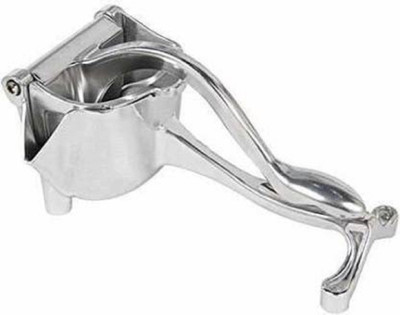 KHALIFA AND BADSHAH Aluminium Manual Fruit Juicer Aluminum Alloy Manual Fruit Juicer Lemon Orange Squeezer Juicer Instant Hand Press for Fruit Juicer Hand Juicer(Silver)