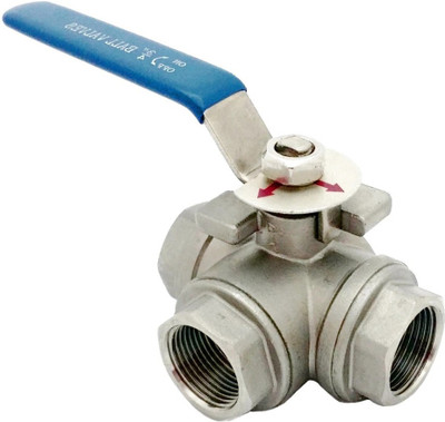 HOSEMART HM-SS-BV-3WAY-1/2-1N Ball Valves