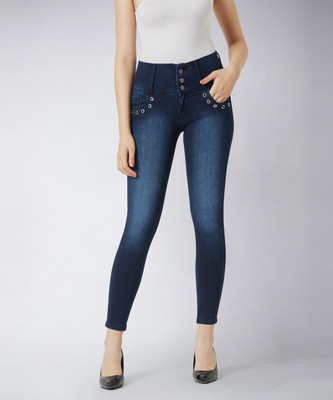 Miss Chase Skinny Women Blue Jeans