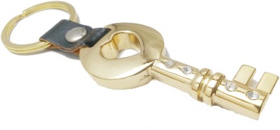 kd collections Key Shaped Metal Keychain-Golden Color Key Chain