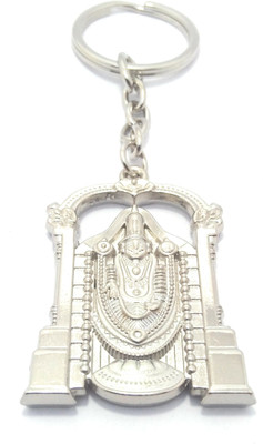 Key Era Tirupati Balaji Venkteshwra Double Side keyring Key Chain