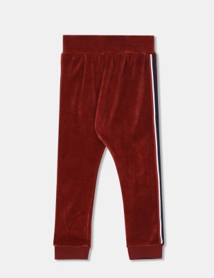 U.S. POLO ASSN. Track Pant For Boys & Girls(Red, Pack of 1)