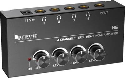 Fifine N6 160 W AV Control Amplifier  (Black)