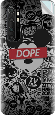 Snooky Xiaomi Mi Note 10 Lite Mobile Skin(Grey)