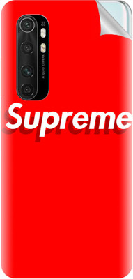 Snooky Xiaomi Mi Note 10 Lite Mobile Skin(Red)