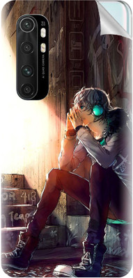 Snooky Xiaomi Mi Note 10 Lite Mobile Skin(Black)