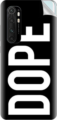 Snooky Xiaomi Mi Note 10 Lite Mobile Skin(Black)