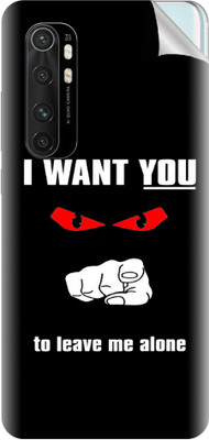 tiddler Xiaomi Mi Note 10 Lite Mobile Skin(Black)