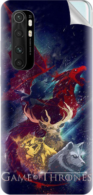 Snooky Xiaomi Mi Note 10 Lite Mobile Skin(Multicolor)