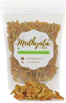 Medhyata Premium Seedless Green Raisins (Kishmish/Kismis) Raisins(250 g)