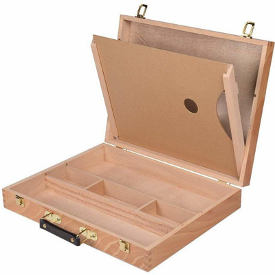 BRuSTRO Wooden Multiple Purpose Easel(Facilitation, Display, Mini)