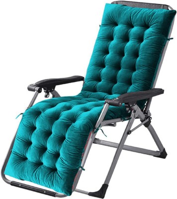 Daddy Cool Cotton Solid Chair Pad Pack of 1(Sea Green)