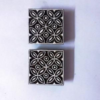 RIZA WOODEN KRAFT M1130 Printing Blocks(Pack of 2)
