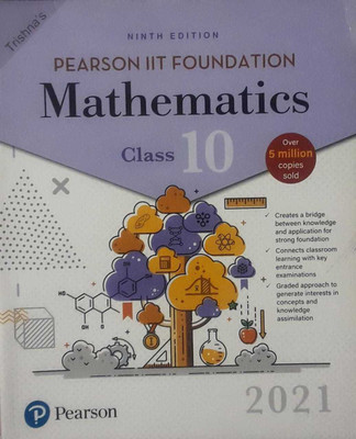 Pearson IIT Foundation Mathematics (Class 10) 2021(Paperback, Trishna'a)