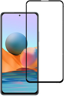 Q Box Edge To Edge Tempered Glass for Redmi note 10 pro, Redmi note 10 pro max(Pack of 1)