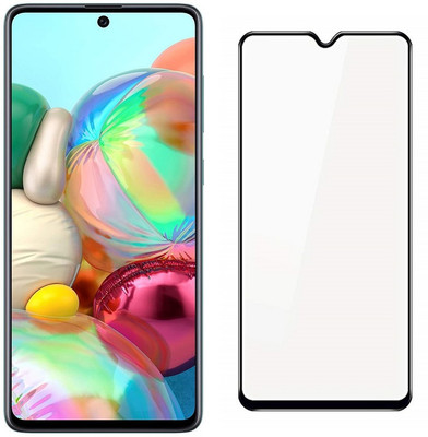 Msons Screen Guard for Samsung Galaxy A71 | 11D Premium Quality Full Glue 9H Hardness Anti Scratch Full Edge(Pack of 1)