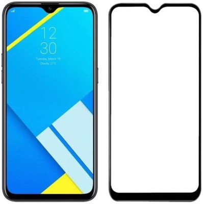 GORILLA FIVE Edge To Edge Tempered Glass for Realme C2, :Oppo A1K(Pack of 1)