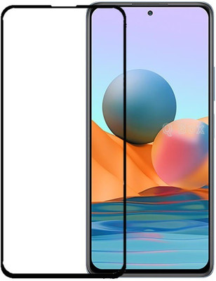 Q Box Edge To Edge Tempered Glass for Redmi note 10 pro, Redmi note 10 pro max(Pack of 1)