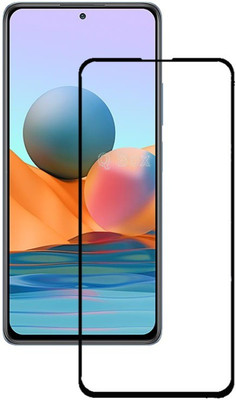 Q Box Edge To Edge Tempered Glass for Redmi note 10 pro, Redmi note 10 pro max(Pack of 1)