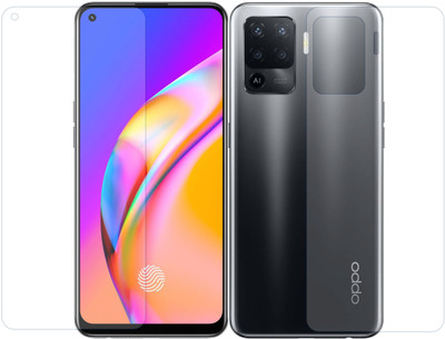 FashionCraft Front and Back Screen Guard for OPPO F19 Pro(Pack of 2)