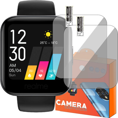 Olonga Impossible Screen Guard for REALME WATCH SCREEN GUARD(Pack of 2)