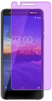 MARSHLAND Tempered Glass Guard for Nokia 3.1 Anti Scratch 2.5d Anti-Blue(Pack of 1)