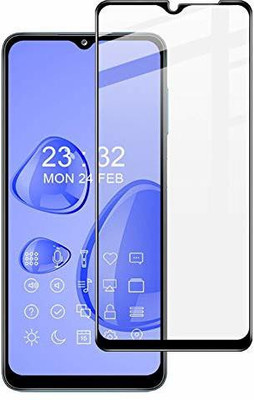 welldesign Edge To Edge Tempered Glass for SAMSUNG Galaxy A03(Pack of 1)