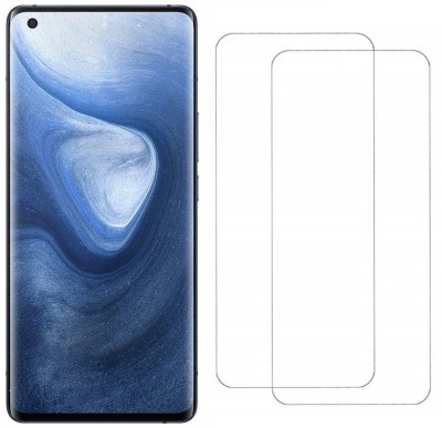 Msons Tempered Glass Guard for Vivo X50 Pro | Original Tempered Glass Full Glue 9H Hardness Full Screen Coverage(Pack of 2)