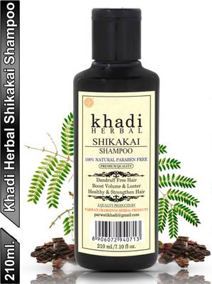 Khadi Herbal Shikakai Shampoo/Hair Cleanser For Nourishing and Revitalizing (Pack Of-1)