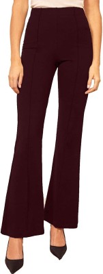 IUGA Relaxed Women Brown Trousers