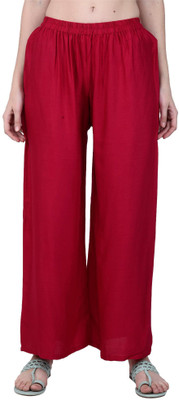 ROARERS Relaxed Women Red Trousers