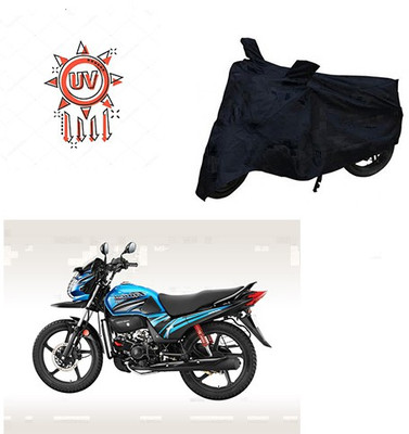 Atulit enterprises Two Wheeler Cover for Honda(Passion Pro TR, Black)