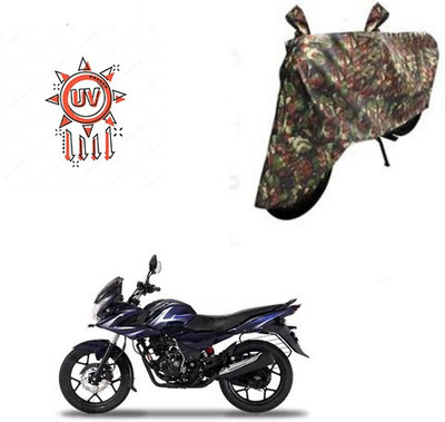 HYBRIDS COLLECTION Waterproof Two Wheeler Cover for Bajaj(Discover 150 f, Multicolor)