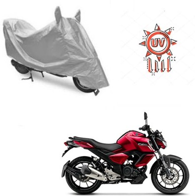 HYBRIDS COLLECTION Waterproof Two Wheeler Cover for Yamaha(FZ-S, Silver)