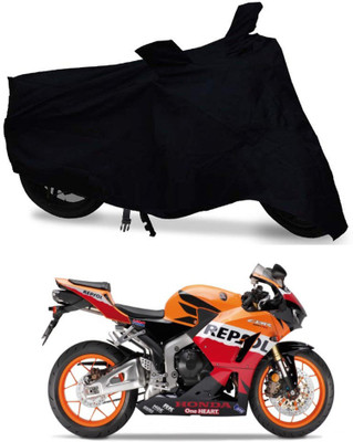THE REAL ARV Two Wheeler Cover for Honda(CBR 600 RR, Black)