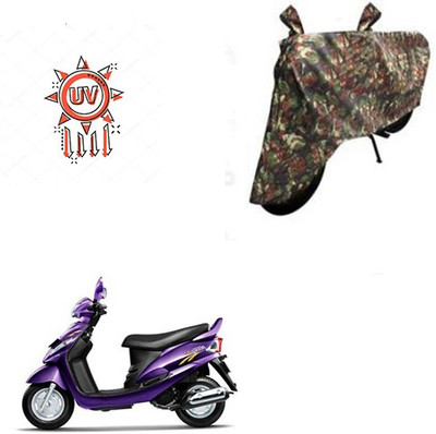 HYBRIDS COLLECTION Waterproof Two Wheeler Cover for Mahindra(Rodeo RZ, Multicolor)