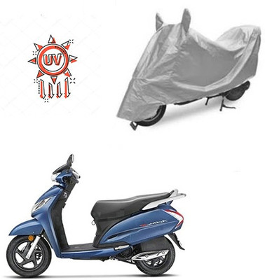 Atulit enterprises Two Wheeler Cover for Honda(Activa 125, Silver)