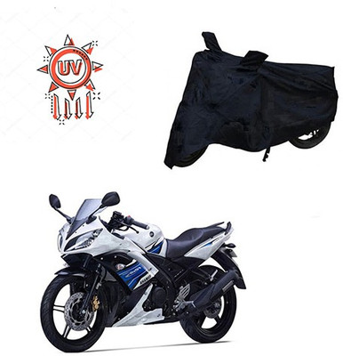 Atulit enterprises Two Wheeler Cover for Yamaha(YZF R15 S, Black)