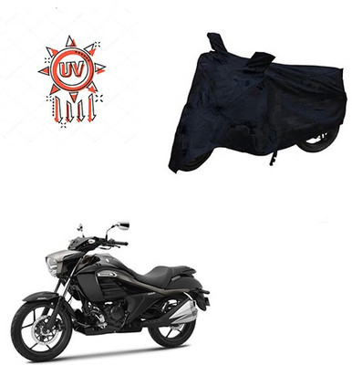 Atulit enterprises Two Wheeler Cover for Suzuki(Intruder, Black)