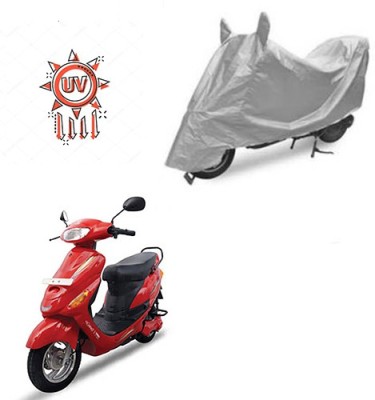 Atulit enterprises Two Wheeler Cover for Hero(E Sprint, Silver)