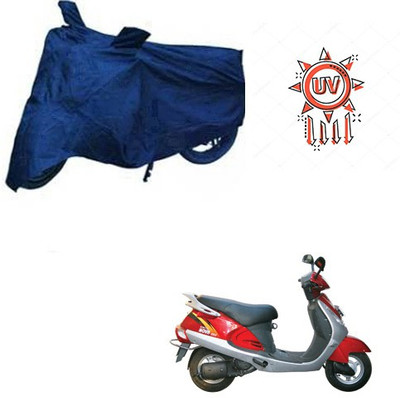 RPSENTTERPR Waterproof Two Wheeler Cover for Kinetic(Nova, Blue)