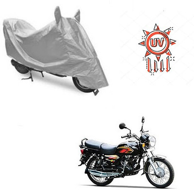 Atulit enterprises Waterproof Two Wheeler Cover for TVS(Max 4R, Silver)